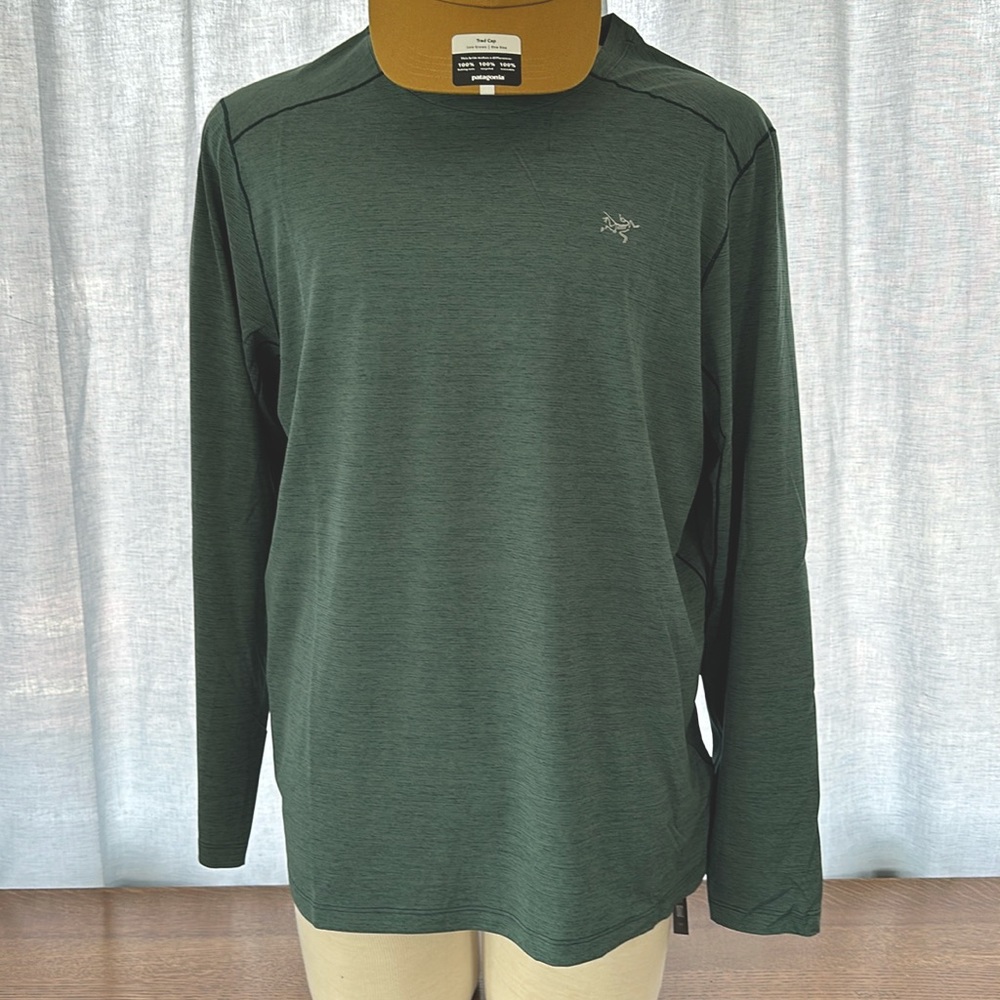 Arc’teryx Men’s Cormac Long Sleeve Shirt- Large- Green- NEW $80